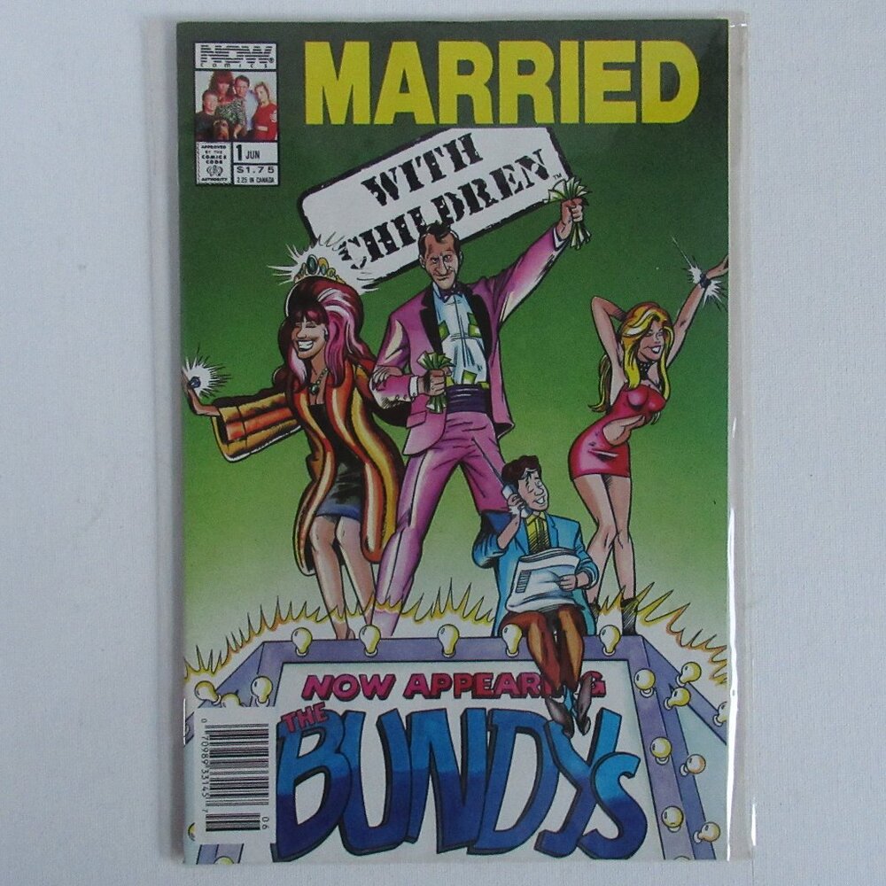 Married with Children, Comic book, #4, Vintage TV, 90s